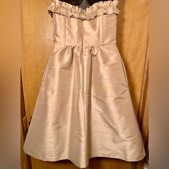 Lula Kate strapless party/cocktail mini dress size 2 - Picture 3 of 8